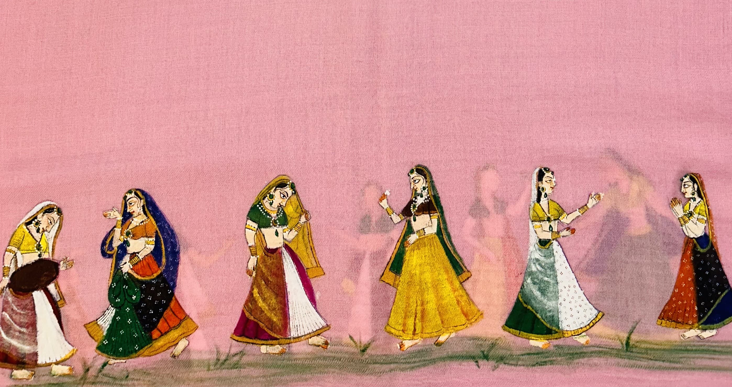 Handpainted Pashminas